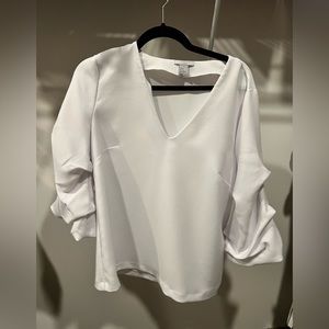 Size Large White Blouse